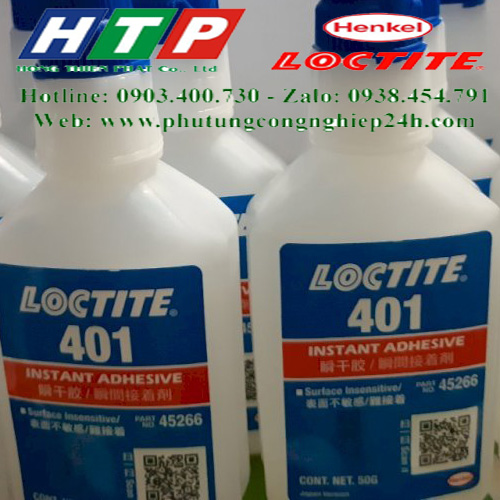 Thông tin kỹ thuật keo loctite 401 - 20gr