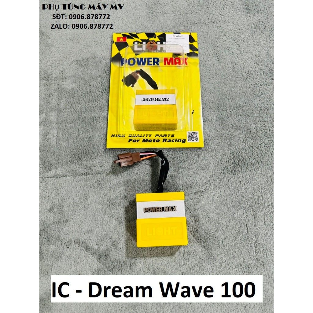 Ic light mở max tua máy dành cho xe dream wave 100 / sirius 50 / ex135.4s.5s
