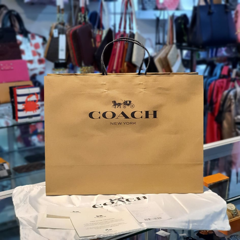 Coach Mini Sierra Satchel In Signature Leather f27597 - $149 New
