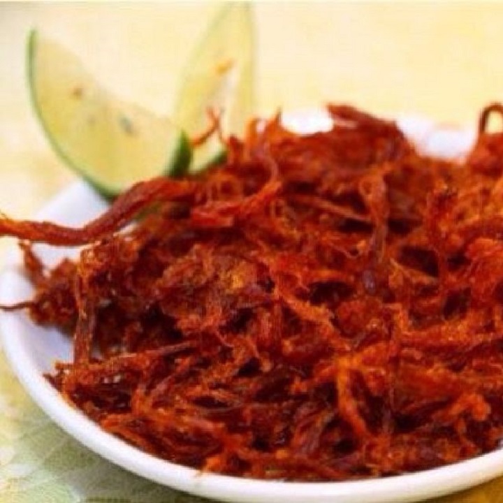 100G Khô Bò Sợi Bò Đội Nón