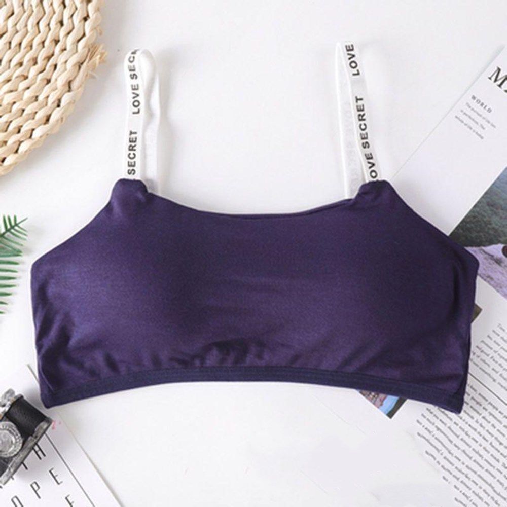 METROP Breathable Cotton Workout Yoga Top Bralette Padded Bra Sports Bra