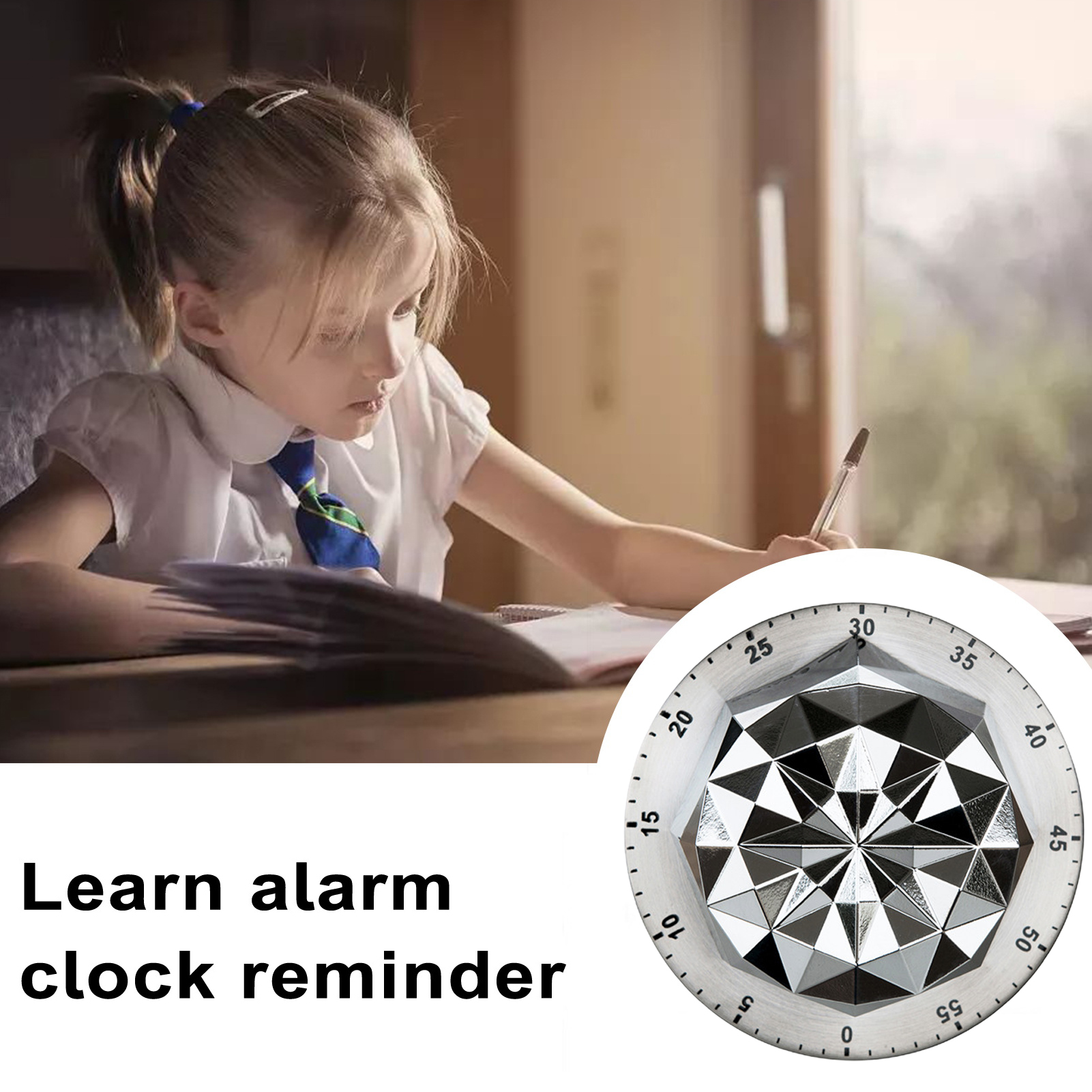 Mechanical Kitchen Timer Mechanical Timer Stainless Steel Kitchen Timer Easy Operation Precise Timing No Battery Required Clear Alarm Perfect