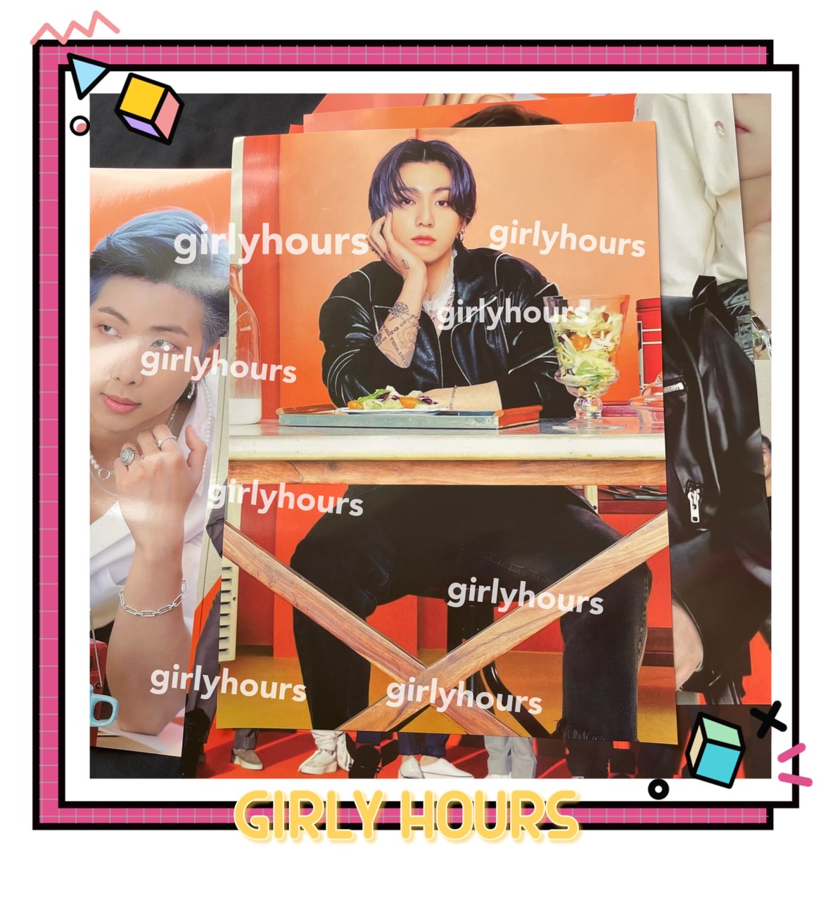 [HCM]Combo 8 tấm poster BTS khổ A3 Butter mới