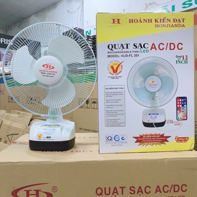 Quạt tích điện HONJIANDA FL301