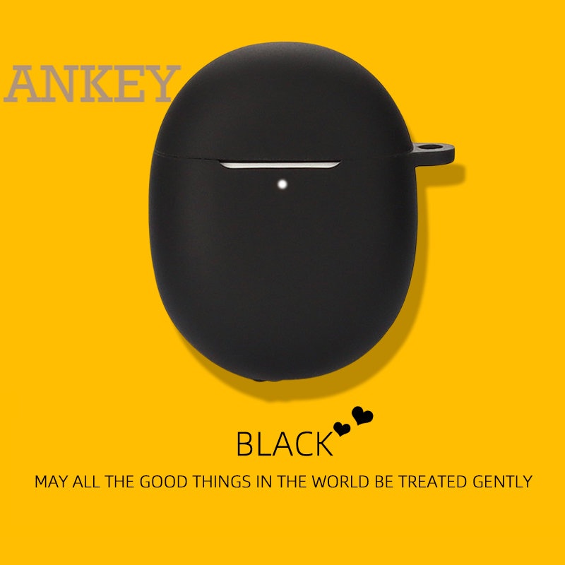 For Anker Soundcore Liberty 4 NC VR P10 Case Earphone Silicone Case Cartoon Black Eye Earbuds Soft Protective Headphone Cover Headset Skin With Pendant