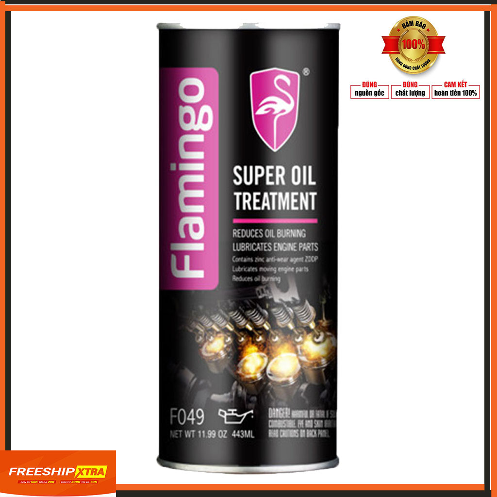Dung dịch phụ gia dầu nhớt Flamingo Super Oil Treatment F049