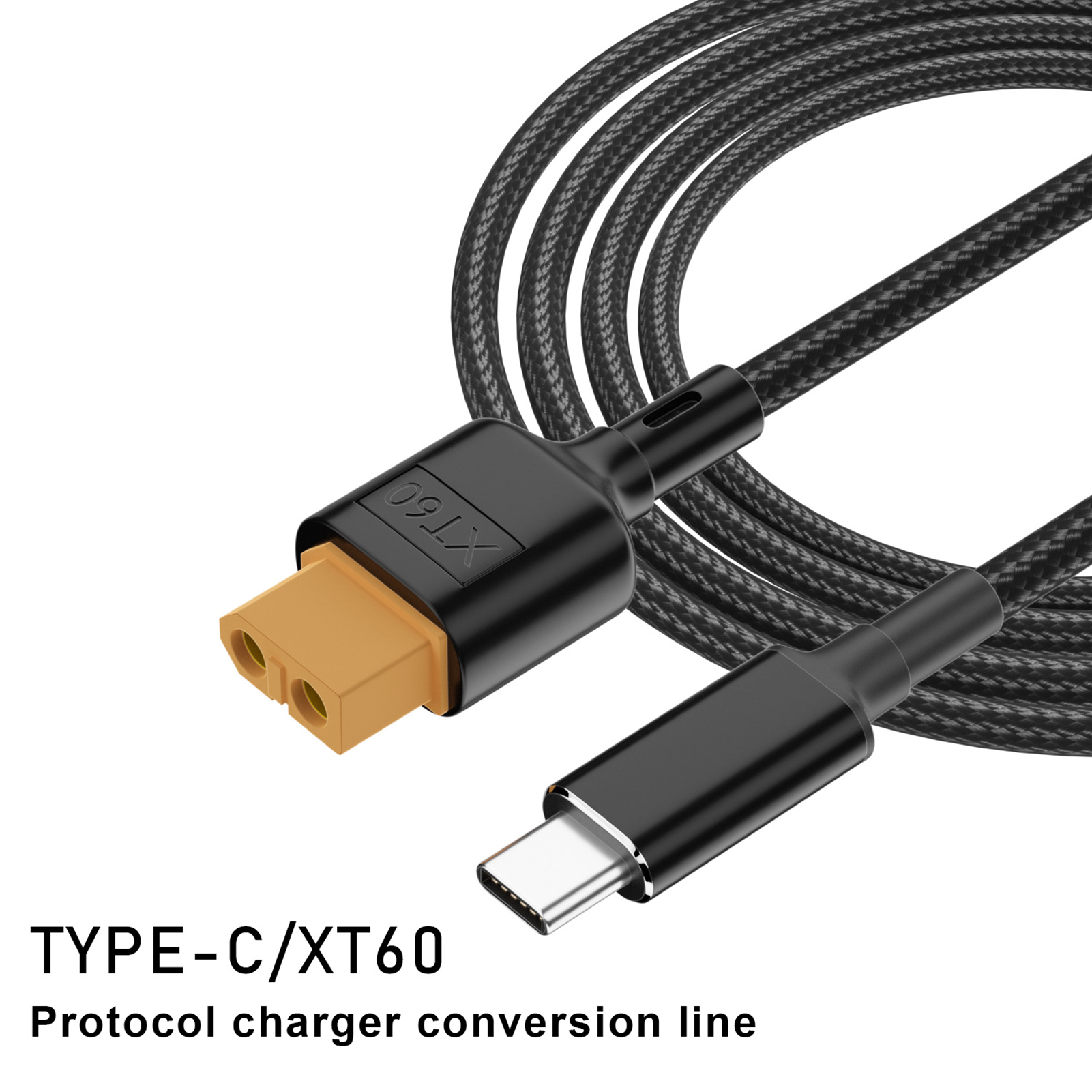 Data Cable High-speed Charging Cable Fast Charging Cable Adapter Type-c to Xt60 100w Power Charger Extension Cord