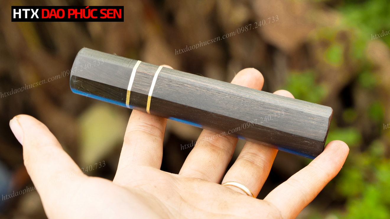 Cán dao Nhật bát giác gỗ - CN01
