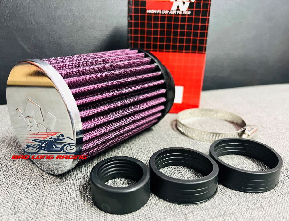 Pô e KN tăng tốc Đít Xi Inox gắn nhiều loại xe máy