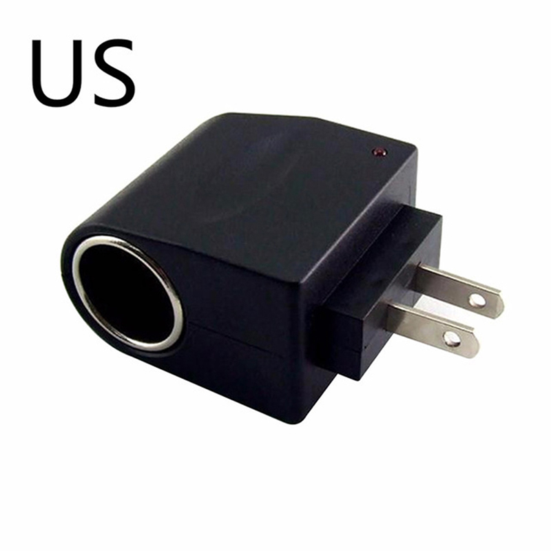 WHL Phích cắm chuyển đổi thông dụng bộ chuyển đổi nguồn điện xe hơi 220V AC sang 12V DC Bộ chuyển đổi ổ cắm