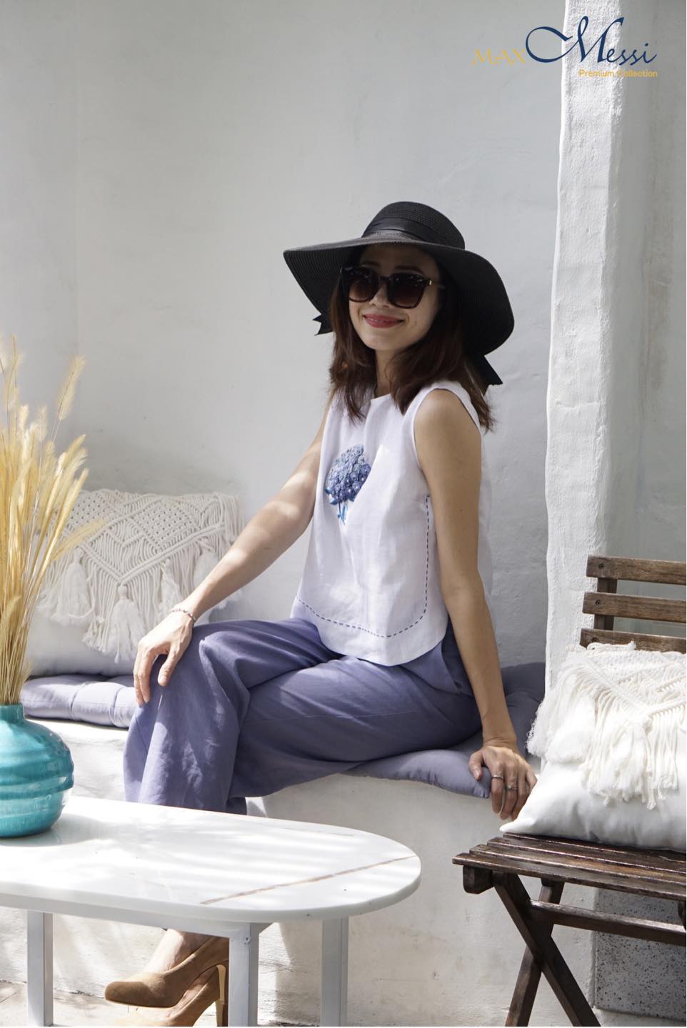 Quần linen NADIA - MaxMessi