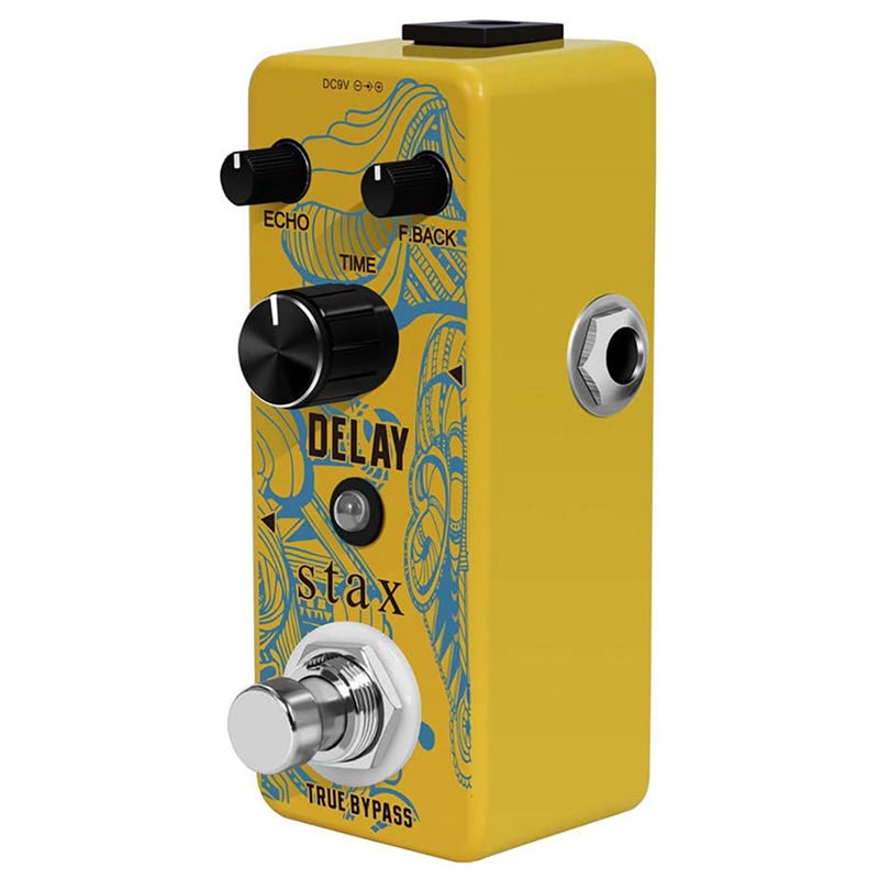 Stax Guitar Delay Pedal Analog Delay Effect Pedal for Electric Guitar
