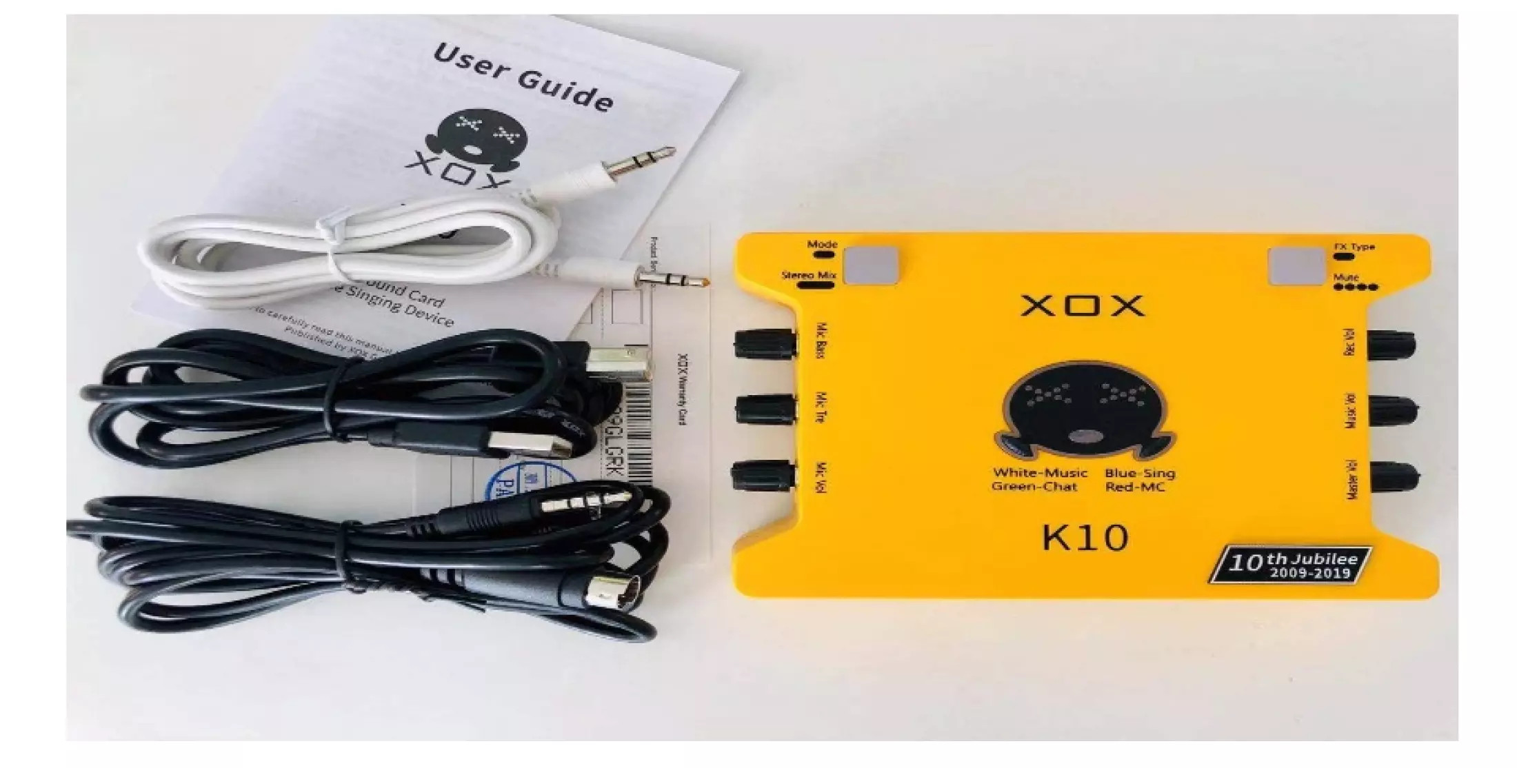Combo thu âm, livestream Micro AQTA ALC-290, Sound card XOX K10 Jubilee - Kèm full phụ kiện kẹp micro màng lọc âm thanh giá đỡ điện thoại tai nghe bảo hành 12 tháng - Chính hãng