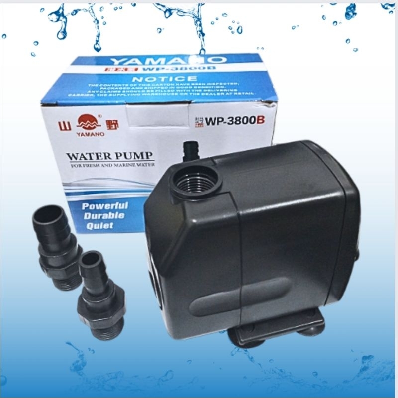 Pompa Aquarium Kolam Hidroponik YAMANO WP 3800B