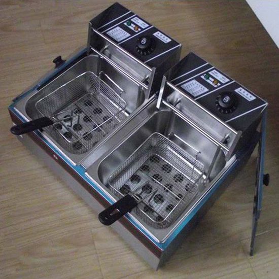 Bếp chiên nhúng điện đôi 2 bếp Sunny SN02 ( Bảo hành 12 tháng )