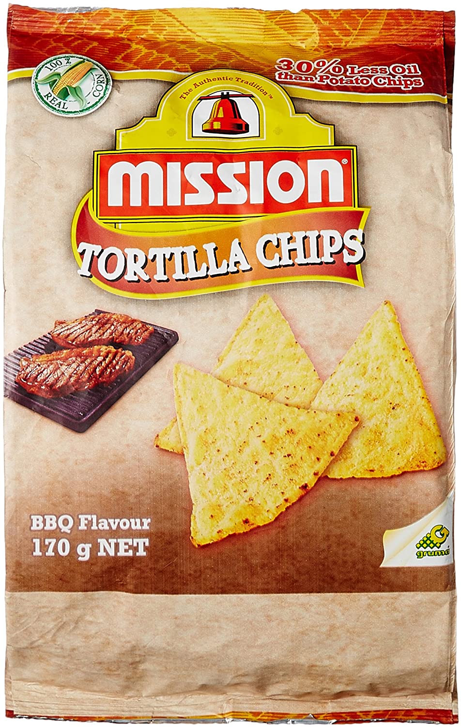 Mission Tortilla Chips BBQ Flavour 170g Lazada PH