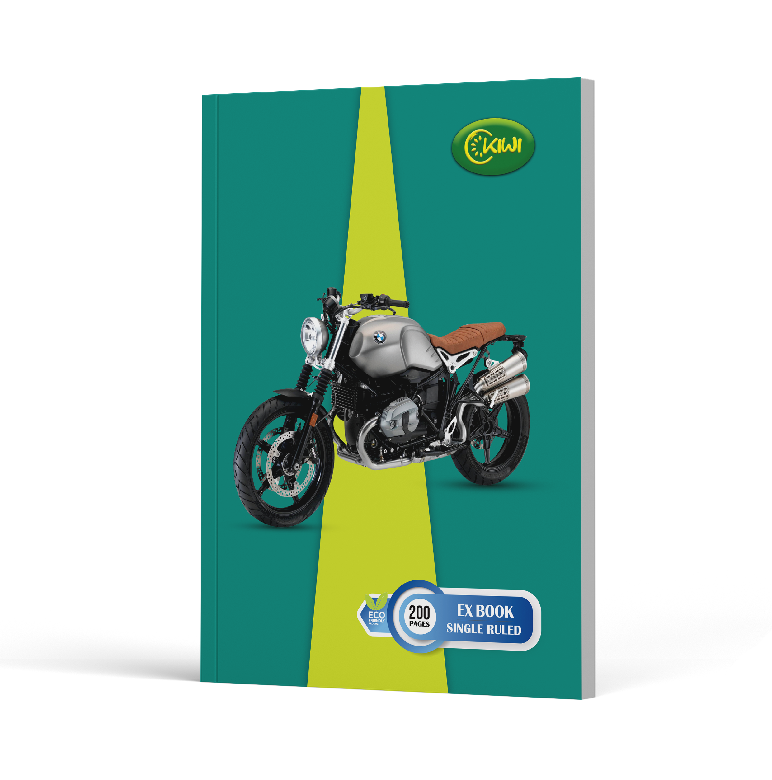 KIWI Exercise Book 200 pages = Single Ruled set - 02 Books. 