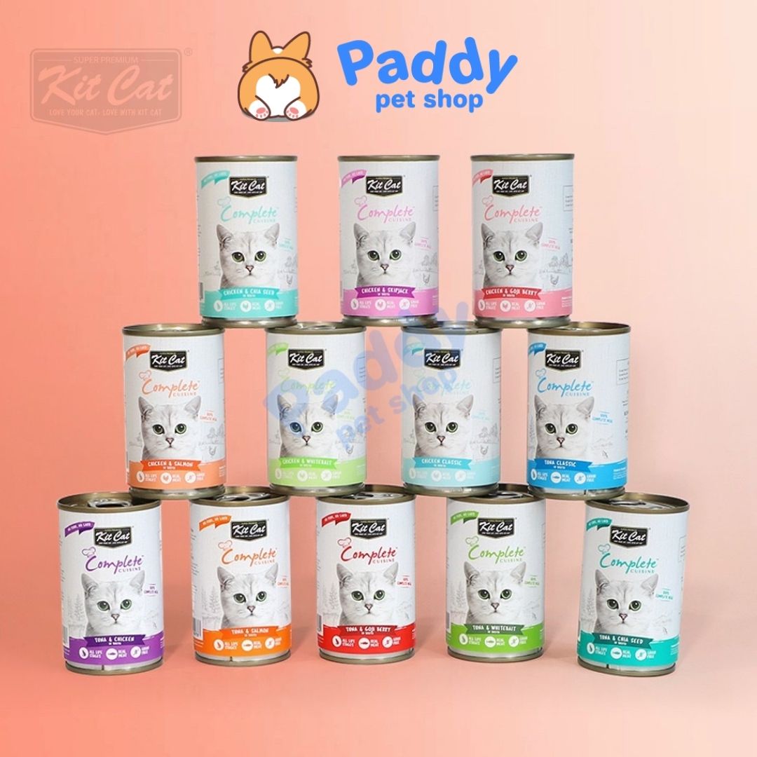 Pate Kit Cat Complete Cho Mèo Mọi Lứa Tuổi Lon 150g thumbnail