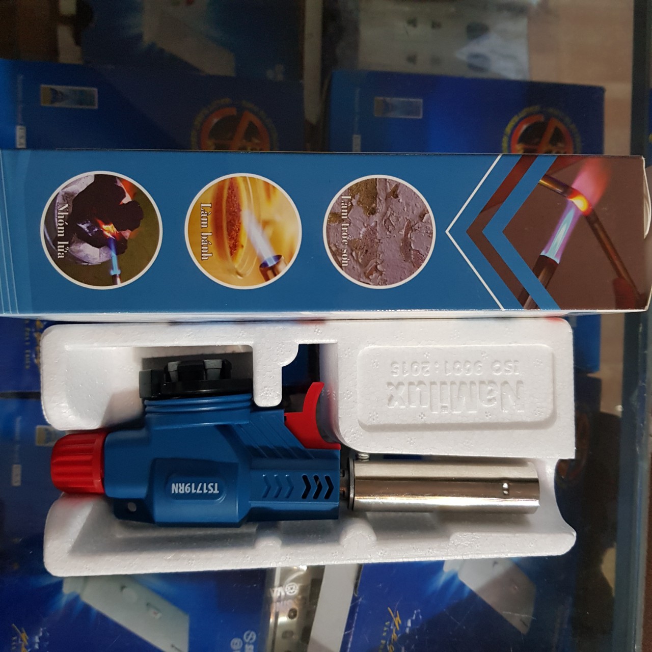 ĐẦU KHÒ GAS MINI NaMilux - TS1719RN ( ĐÈN KHÒ GAS )