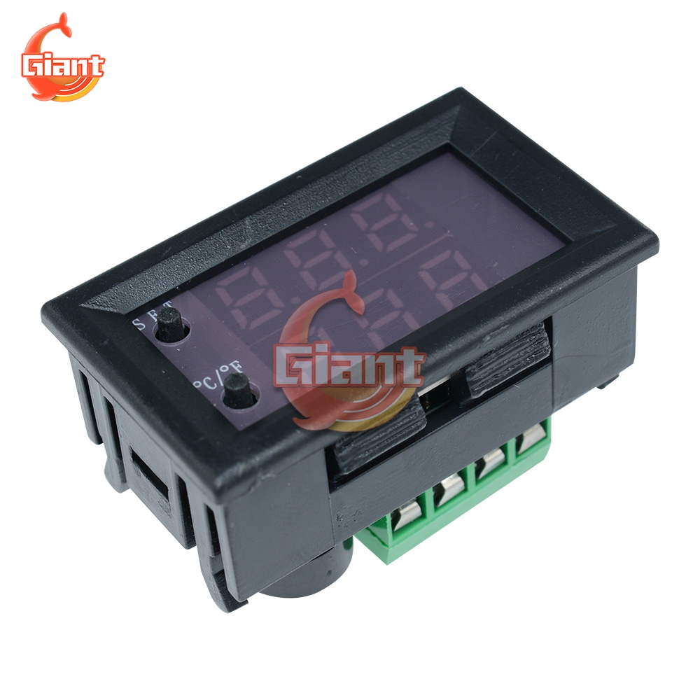 W1209WK Digital Thermostat DC 12V Temperature Controller 30cm Temp Relay Control 1M 2M NTC Temperature Sensor Waterproof Probe.