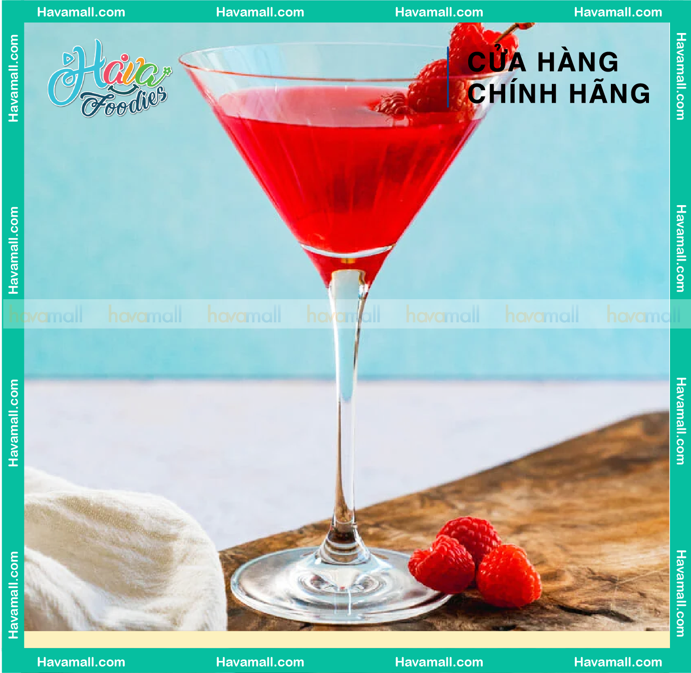[TẶNG BỘT CHANH] Siro Phúc Bồn Tử Mama Rosa 700ml – Raspberry Syrup