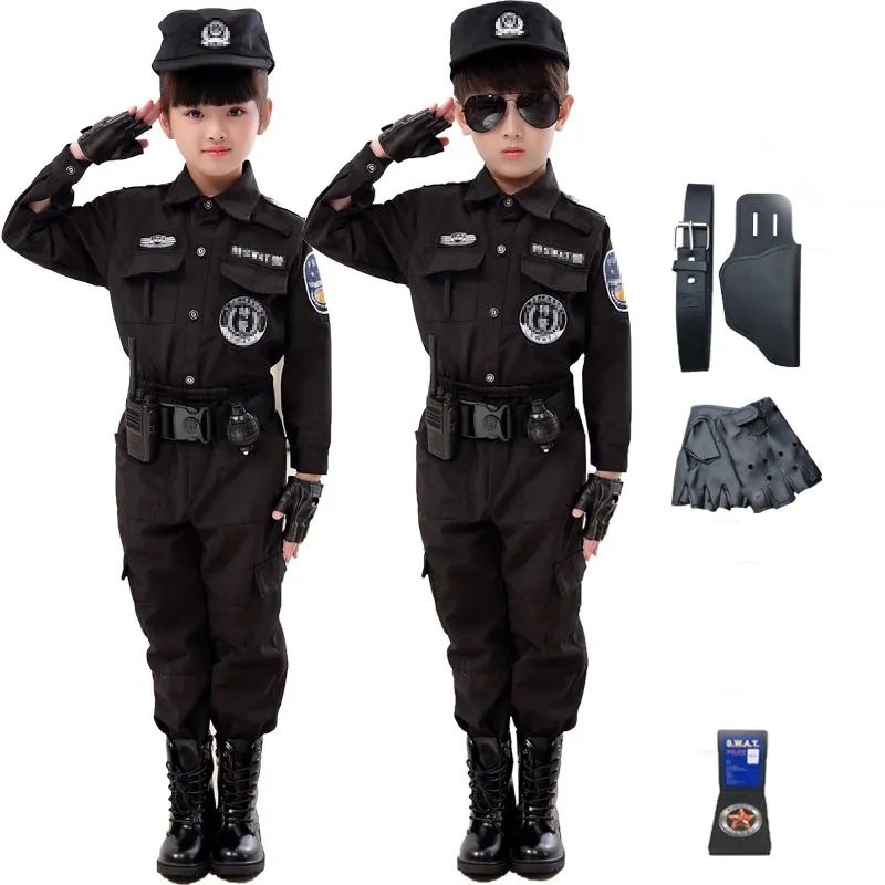 Bộ Đồ Hóa Trang Cảnh Sát Đặc Biệt Cho Bé