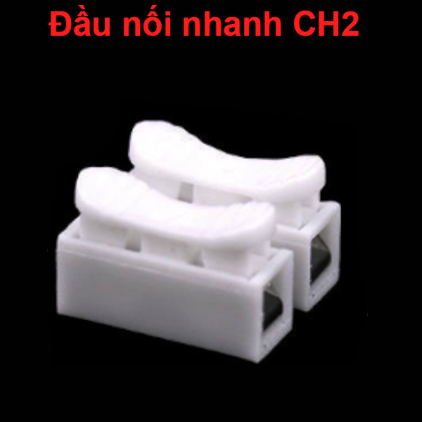 (5 cái) Cút nối, đầu nối nhanh dây điện CH-2/CH-3