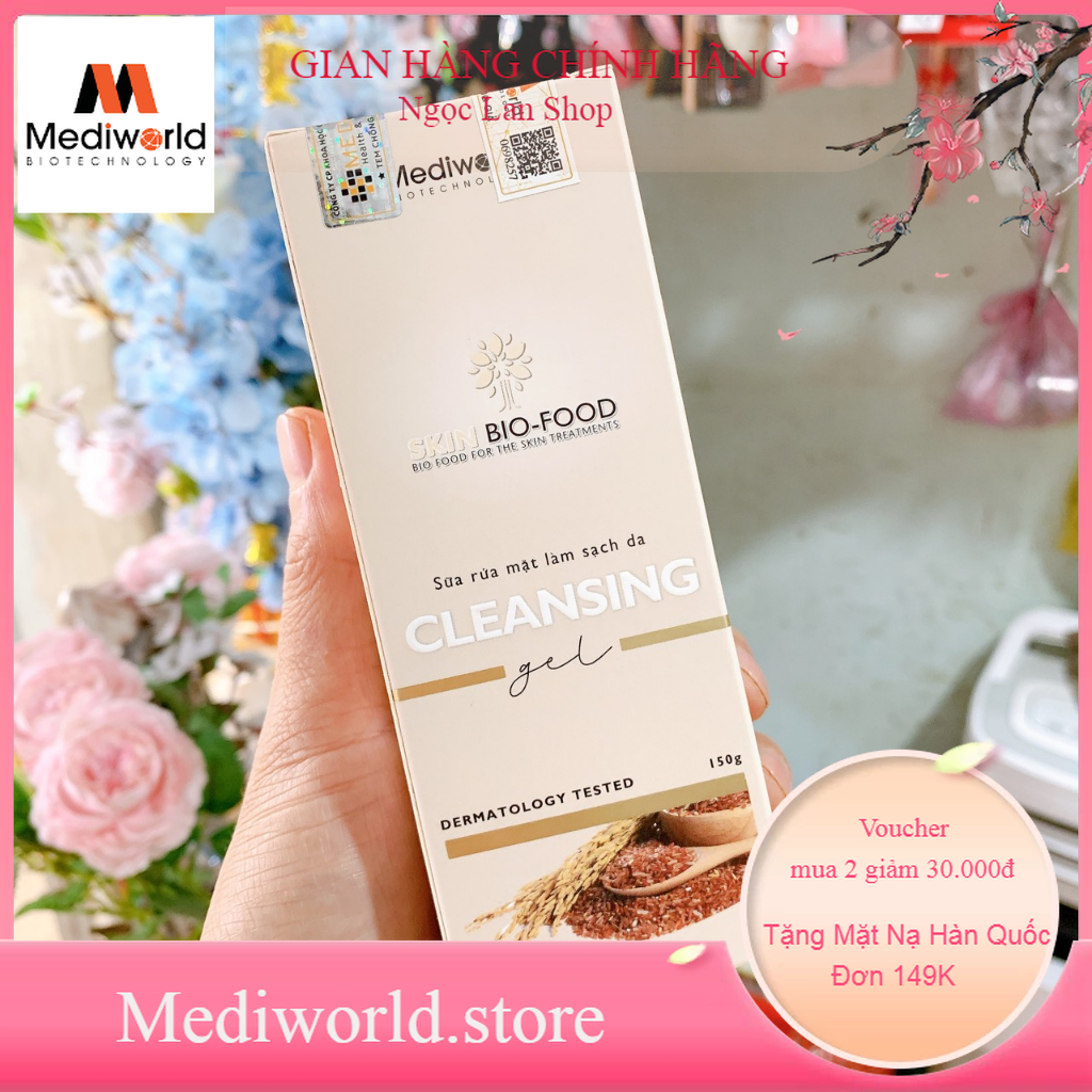 Sữa rửa mặt làm sạch da Cleansing Gel Mediworld Mẫu Mới 150-250gr