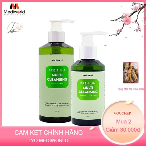 (Chính Hãng) SỮA RỬA MẶT CHUYÊN SPA PREMIUM MULTI CLEANSING Mediworld - LYO