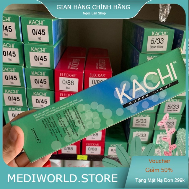 Thuốc nhuộm tóc Kachi 54 màu thời trang- ngoclan.violet