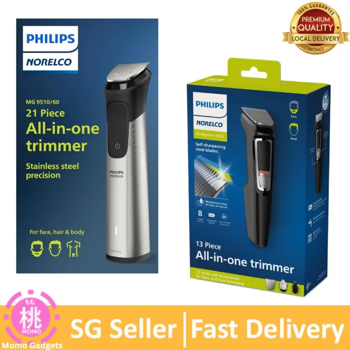 Philips Norelco Multigroomer All-in-One Trimmer Series 3000 / 9000