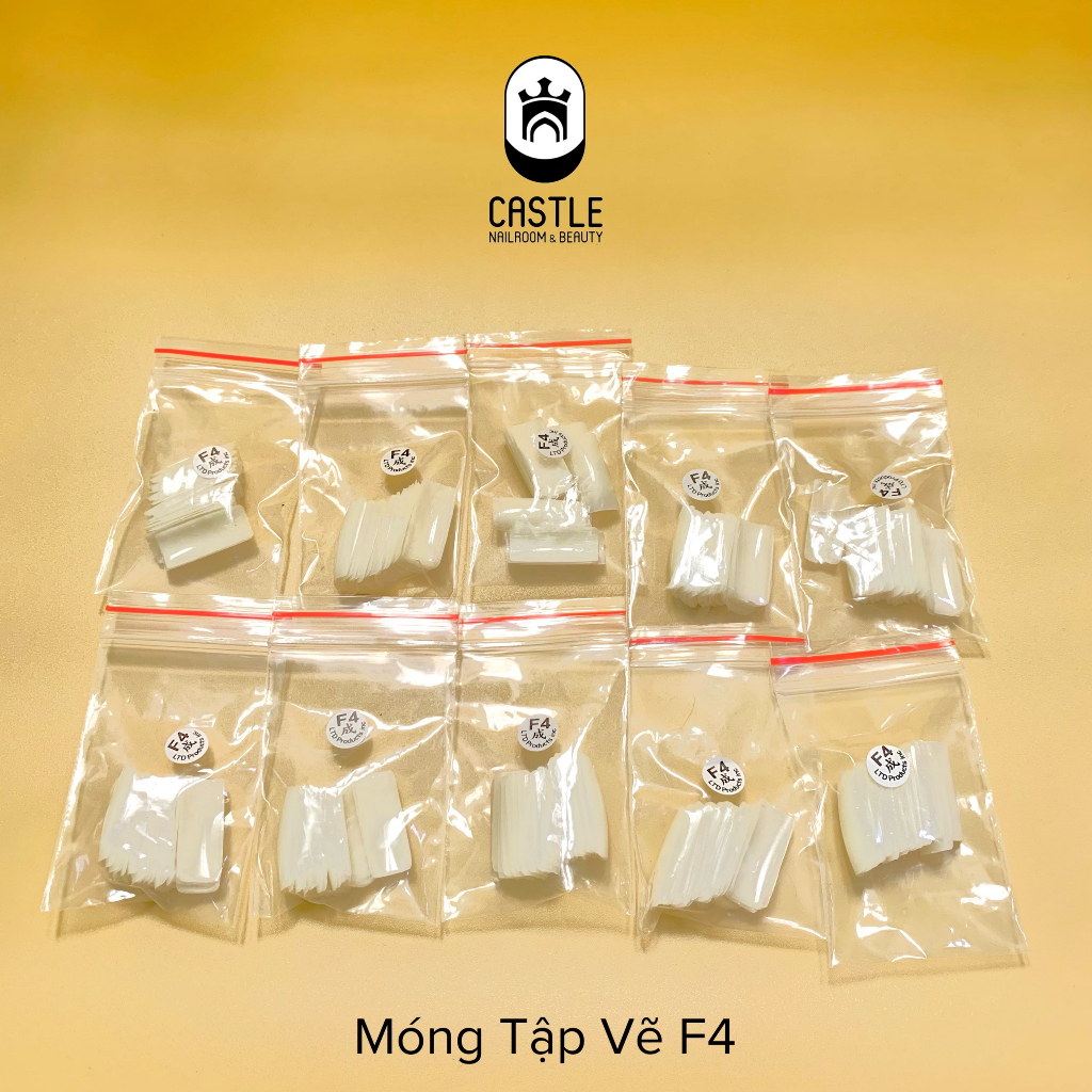Combo 10 túi móng tập vẽ f4