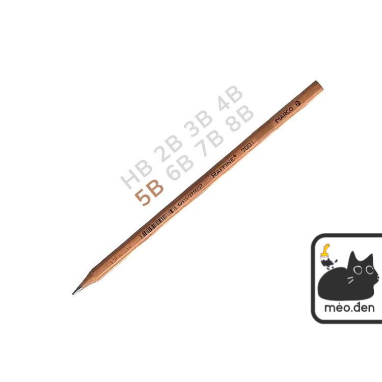 Bút chì gỗ Marco Raffine 7001 Bút chì vẽ phác thảo - Họa Cụ Hakuart