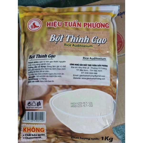 Bột thính gạo thơm ngon gói 150g