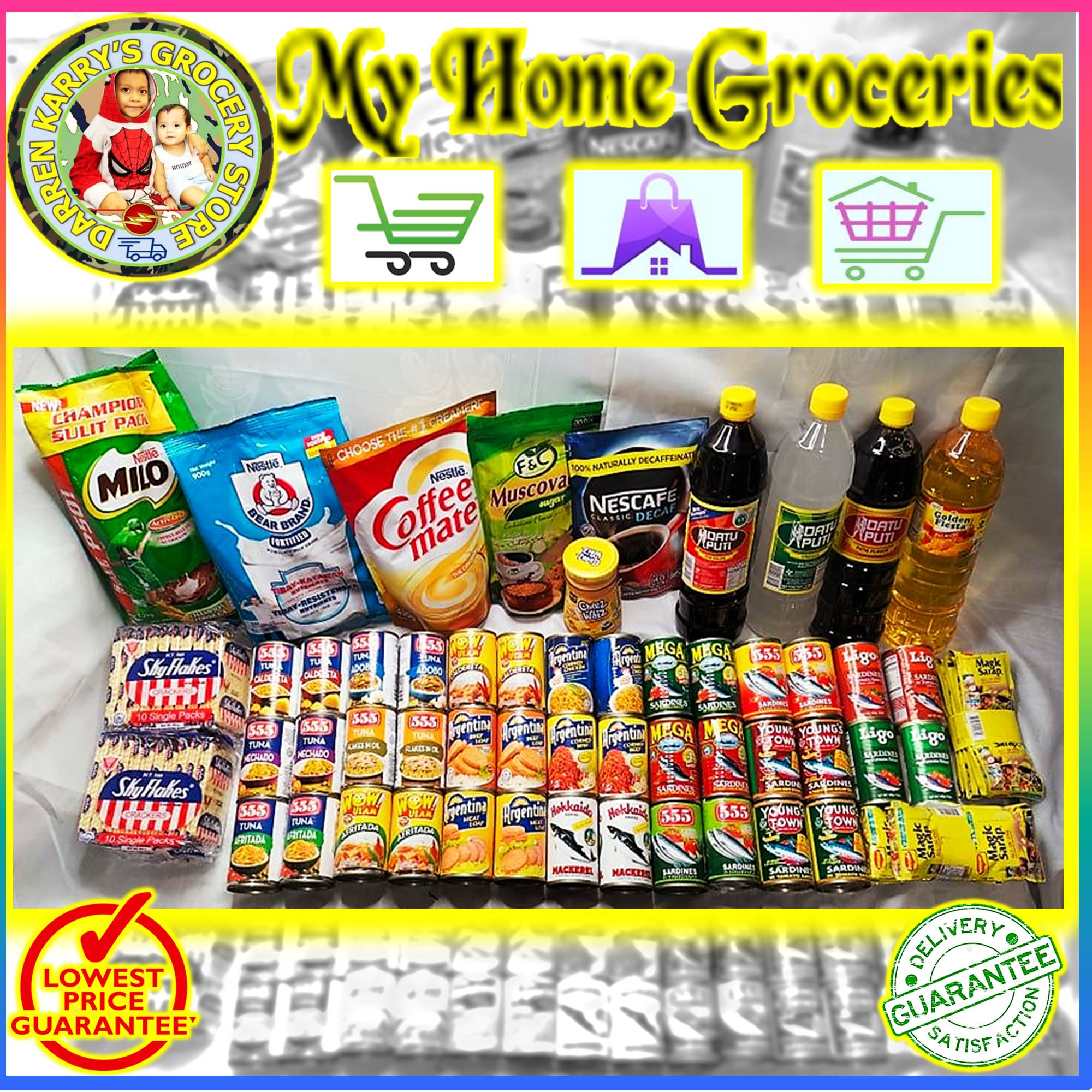 My Home Groceries * Please check the list to see all the products