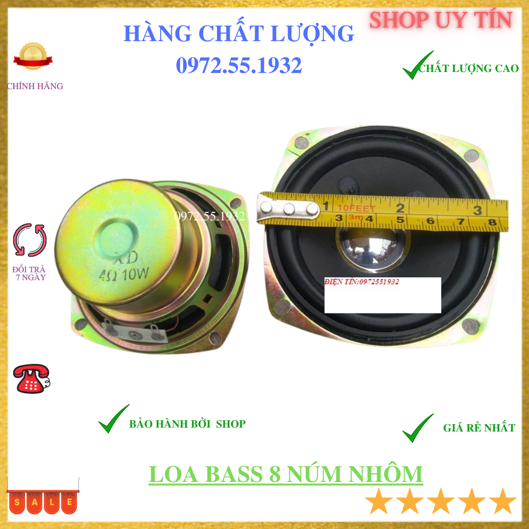 Loa bass vi tính 8cm -1 chiếc