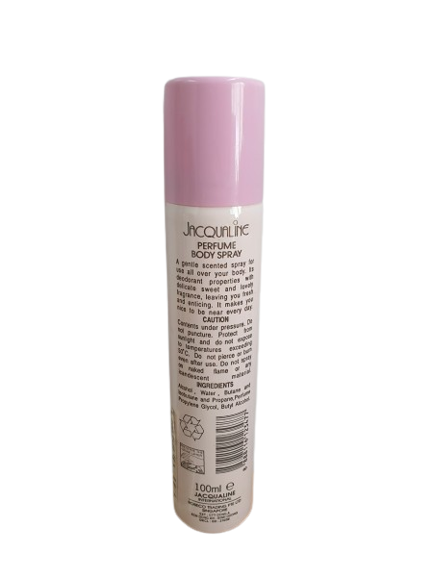 Nước hoa toàn thân Jacquanline 100ml