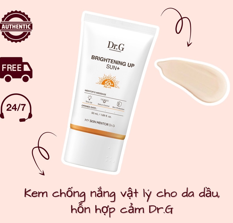Kem chống nắng Dr.G SPF50+PA++++ 50ml