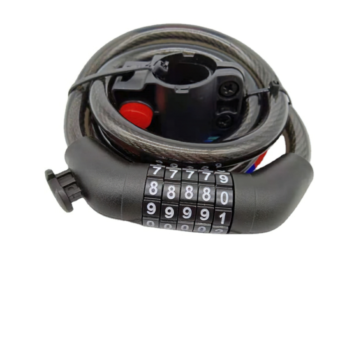 Khoá dây 5 số cao cấp cho xe đạp GA625