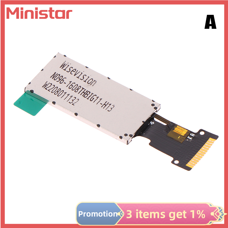 Ministar 0.96 inch ips display lcd screen module tft display 80x160 st7735 drive 3.3v 13pin spi hd full colorful for lcd module