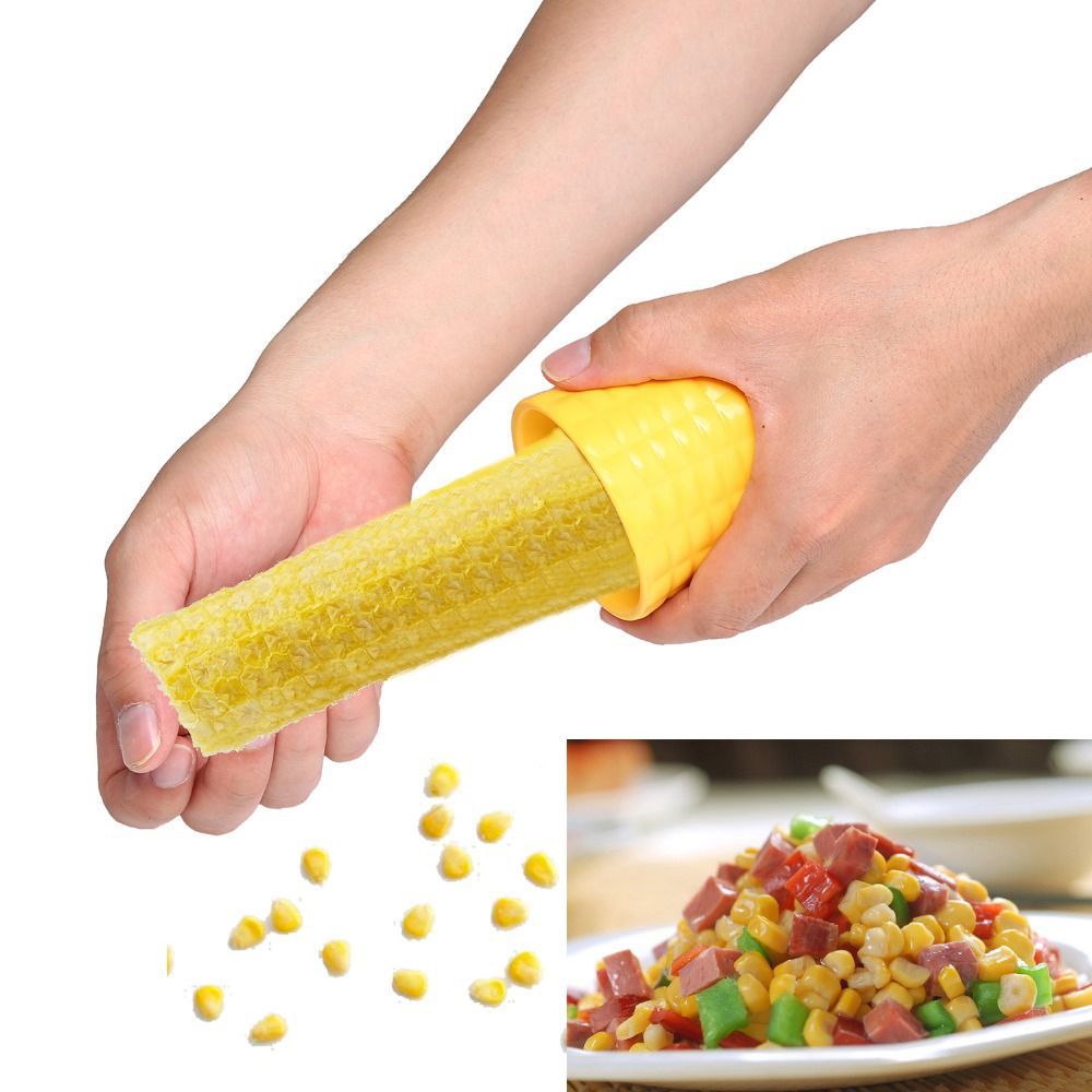 MOUSSE Kitchen Tools Household Supplies Peeler Graters Cob Cutter Peel Corn Cob Corn Corn Thresher Peeler Stripping Tools Corn Stripper