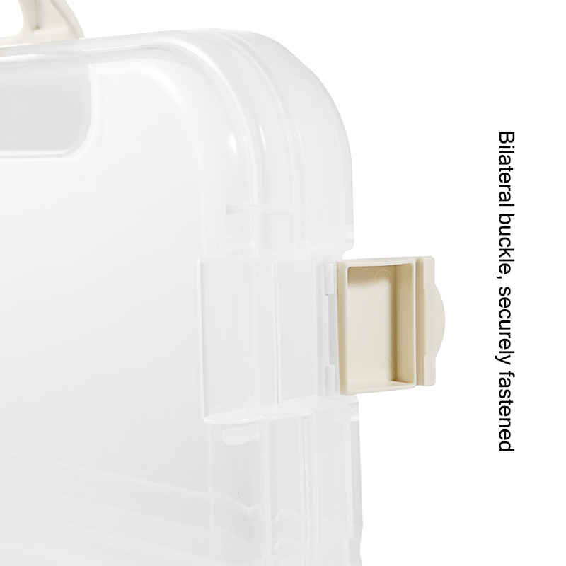 Transparent plastic file bag Large folder A4 calligraphy file bag Test paper file storage bag