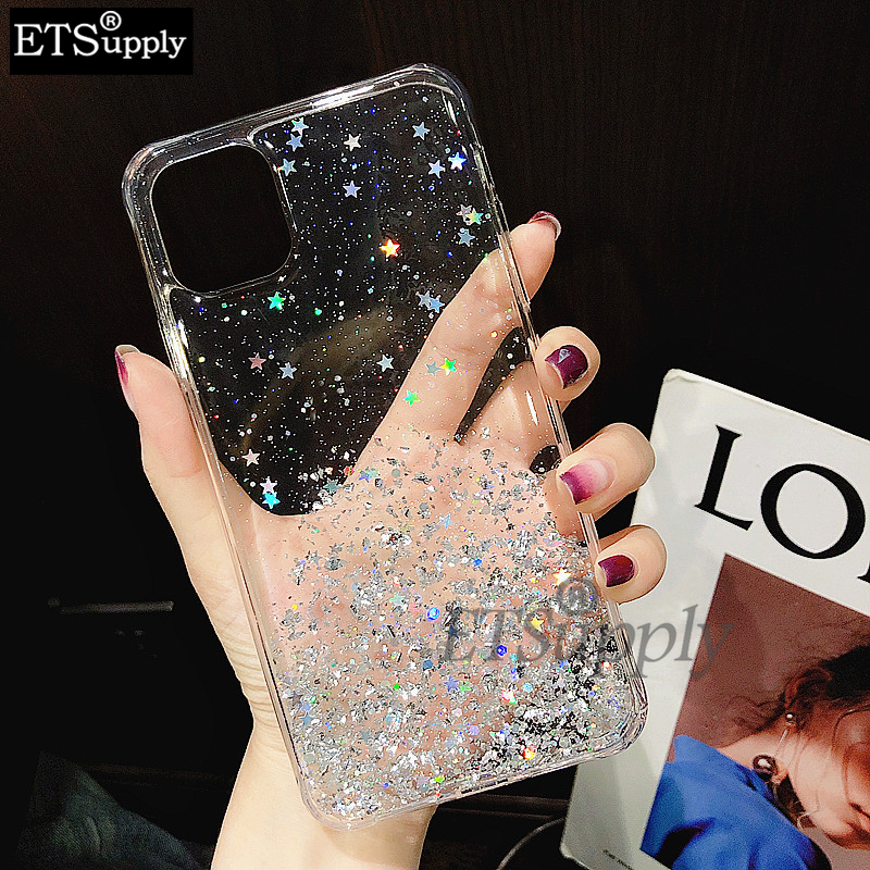 Phone%20case%20Tecno%20Spark%2020%2020C%20Go%202024%20Full%20Stars%20Moon%20Glitter%20Bling%20Sequins%20Cases%20Soft%20Starry%20Sky%20Transparent%20Back%20cover%20Tecno%20Spark%20Go%202024%2020C%2020%20Case%20-%20Image%205