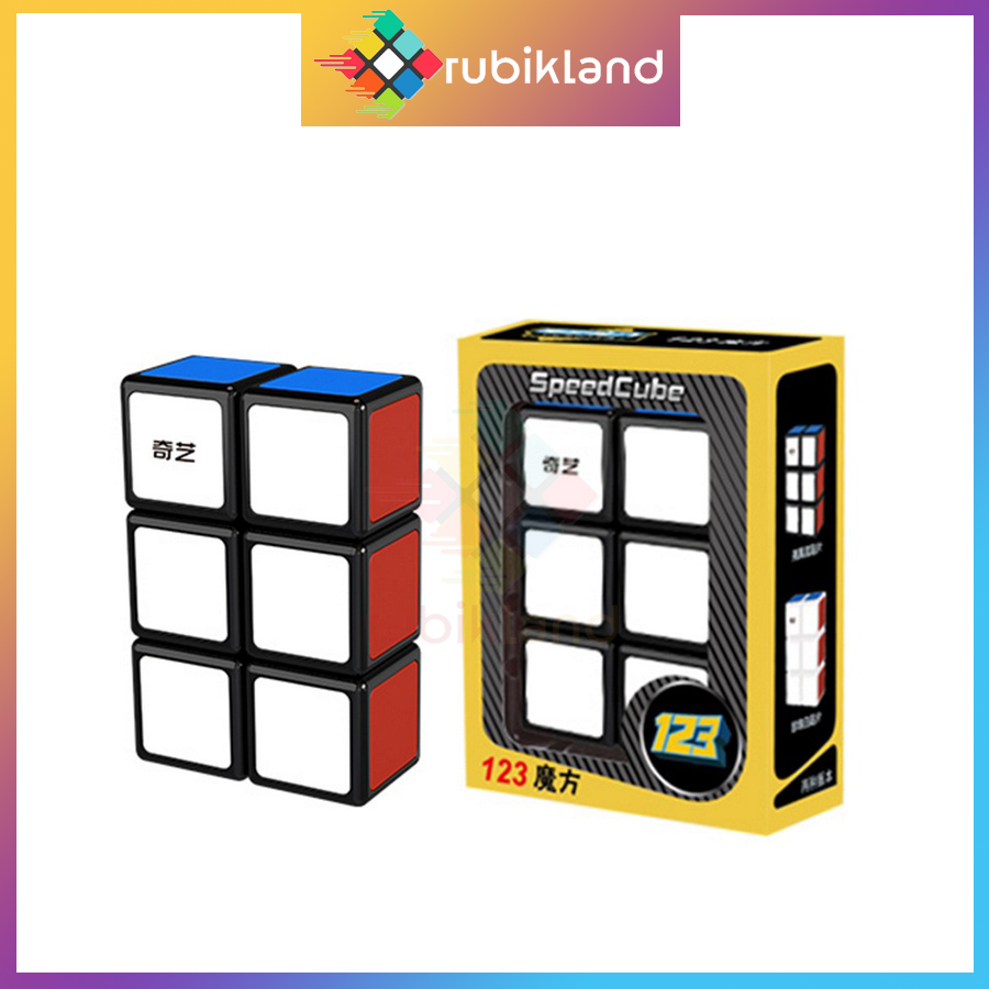 Rubik qiyi 1x2x3 rubic biến thể 123 nxnxn đồ chơi trí tuệ trẻ em