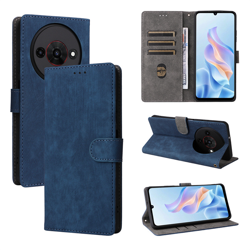 ZTE Blade A36 4G Wallet Phone Case with RFID Blocking Credit Card Holder,PU Leather Flip Folio Case Wallet with Kickstand Protective Case for ZTE Blade A36 4G.