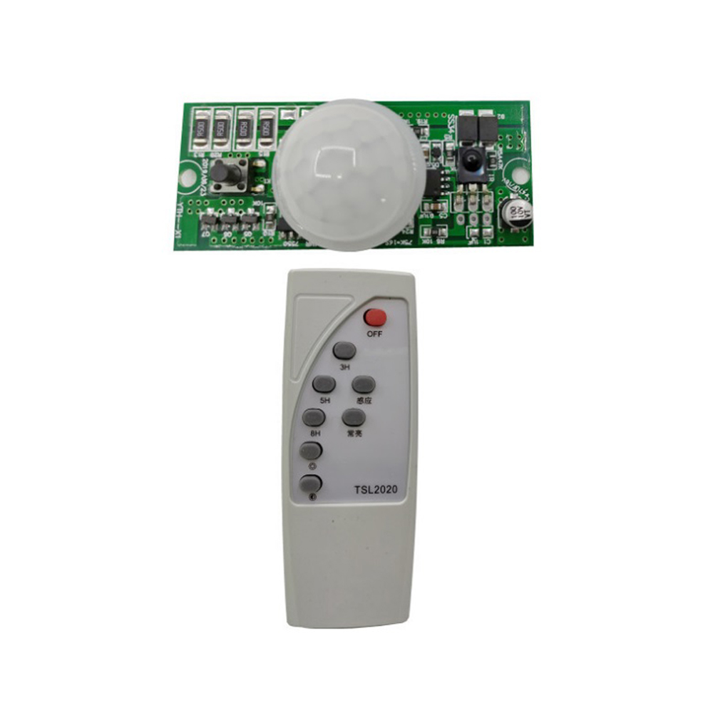 Remote Control Solar Circuit Board PIR Human Body Induction 3.2V/3.7V Solar Street Lamp Controller Module Solar Lamp Controller