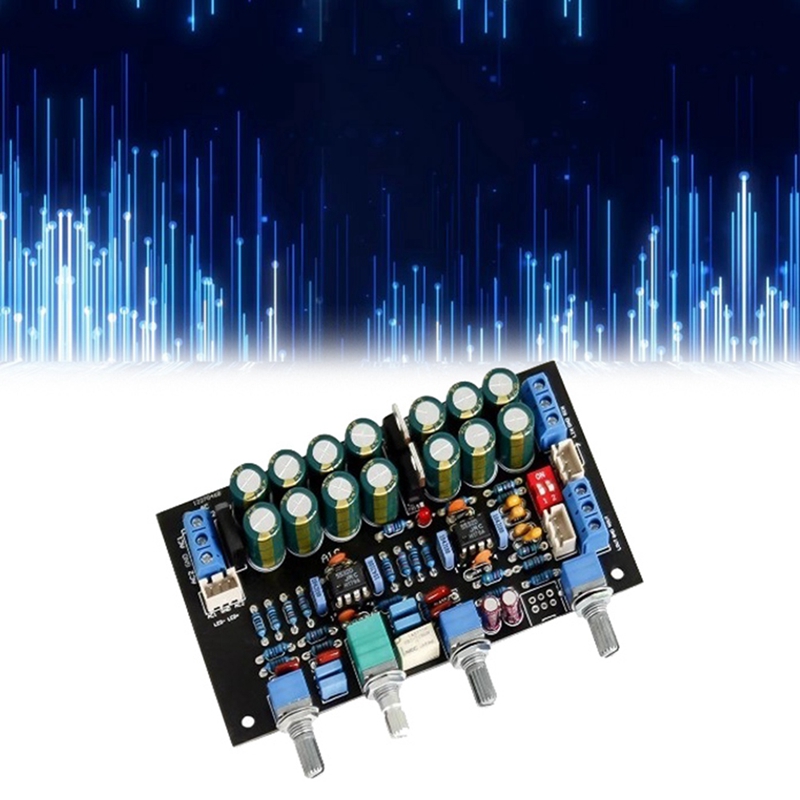 Convenient Pre-Amplifier Multifunctional Pre-Amplifier Pre-Amplifier Tone Board Preamp Volume Tone Control DIY Speaker Amplifiers Sound Audio Amp