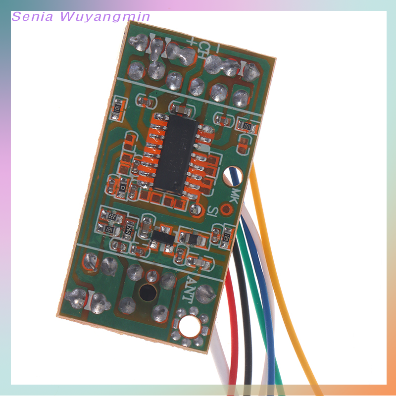 Senia 4CH RC điều khiển từ xa 27MHz mạch PCB Transmitter Receiver Board đài phát thanh hệ thống cho RC xe
