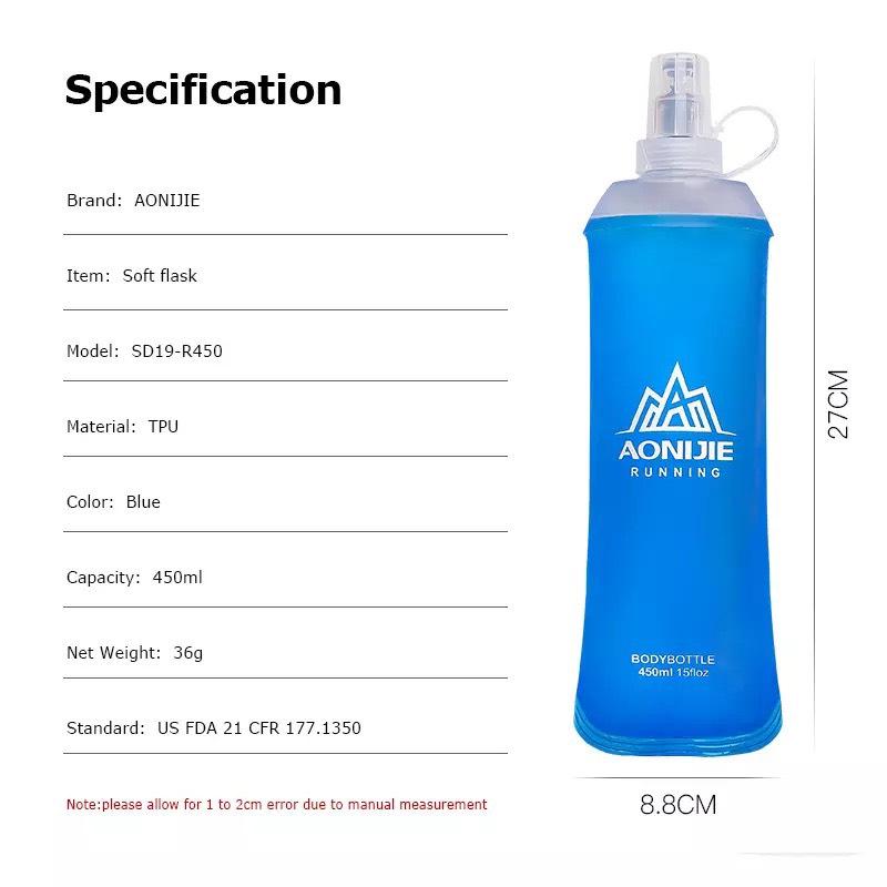 Bình Nước Mềm Chạy Bộ AONIJIE SD19