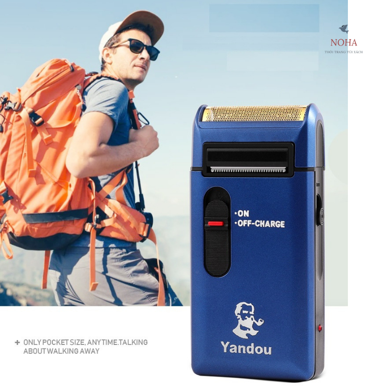 máy cạo râu yandou xanh 312